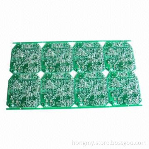 2-layer PCB with HASL Finish and Green Solder Mask